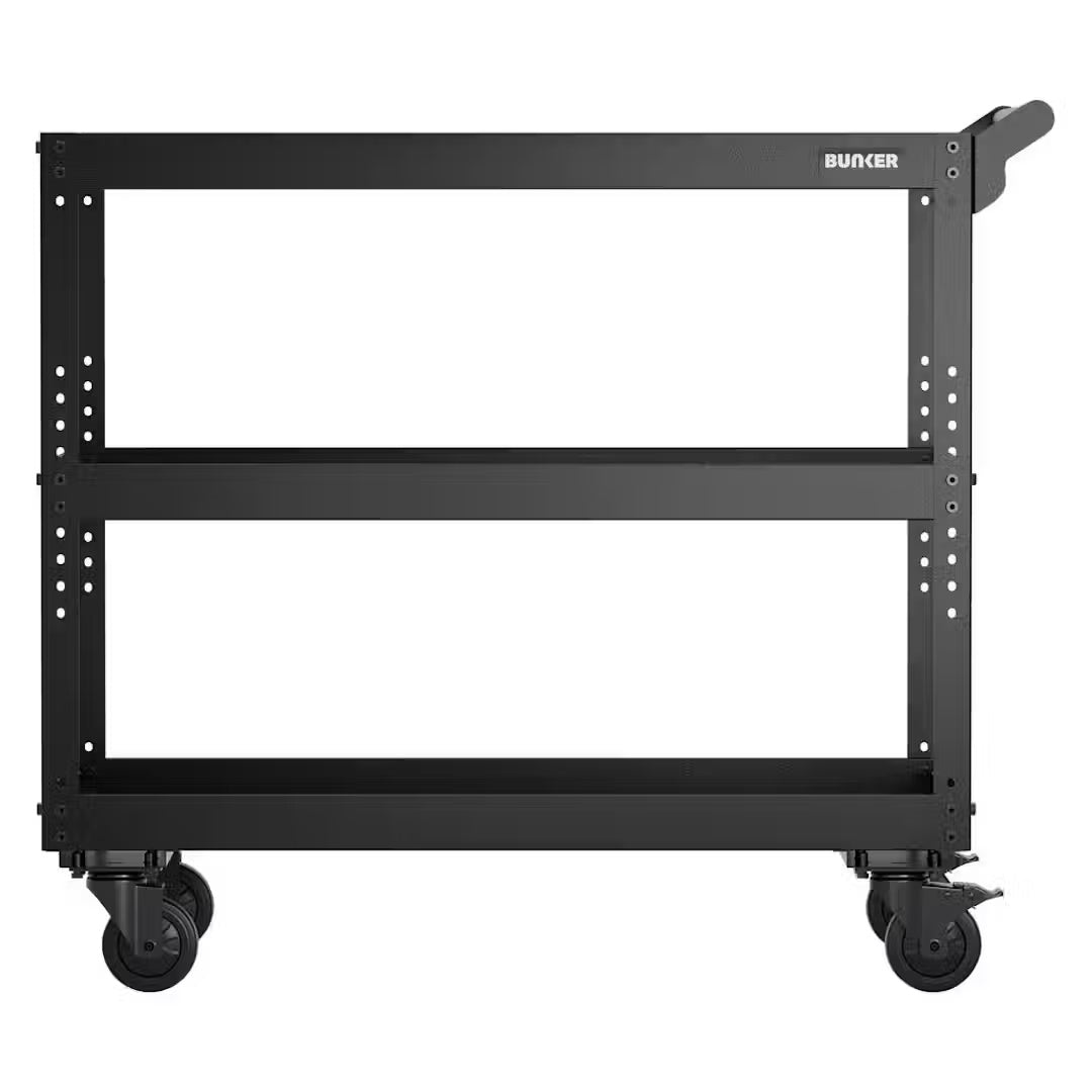 BUNKER® 3-Tier Utility Service Cart, 854mm 31709