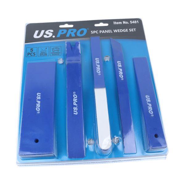 US PRO 5pc Panel Wedge Trim Removal Tool Set Door Card & Moulding 5481