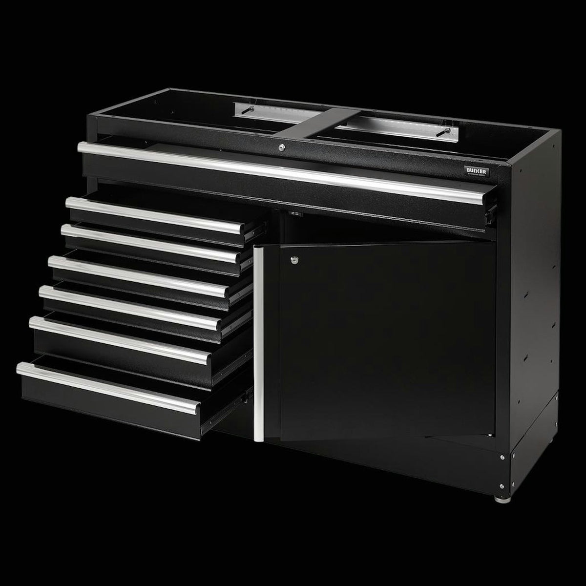 BUNKER Modular Floor Cabinet, 7 Drawer, 1360mm 08437 - image 13