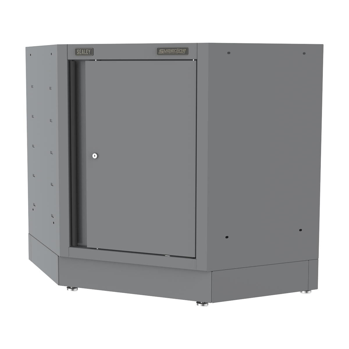 Sealey Superline PRO® Black Edition Modular Corner Floor Cabinet 860mm APMS42BE