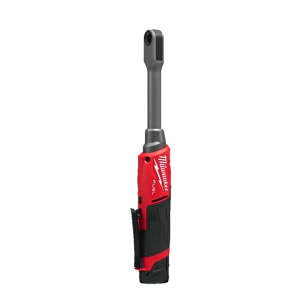 Milwaukee Pass Through Ratchet 2x 12v 2Ah REDLITHIUM Batteries M12FPTR-202X