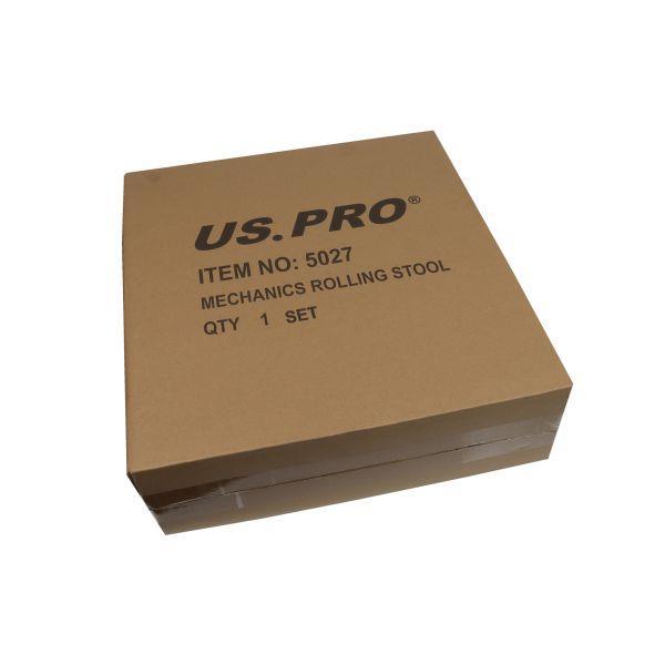 US PRO Tools Work Seat Garage Workshop Stool with Storage 5027 - Tools 2U Direct SW