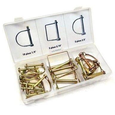 20 pc PTO Power Take Off Pin Assortment HW022 - Tools 2U Direct SW
