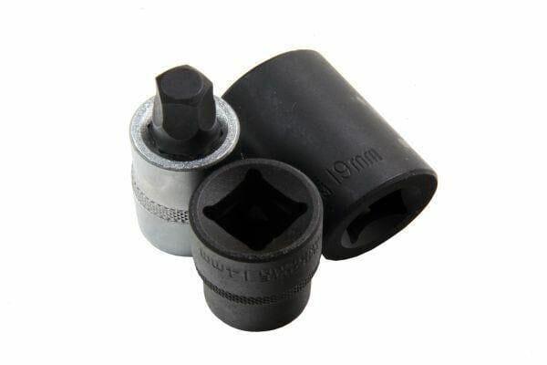 Bergen 3 Piece 1/2" Drive Pentagon Brake Socket & Bit Set B6188 - Tools 2U Direct SW