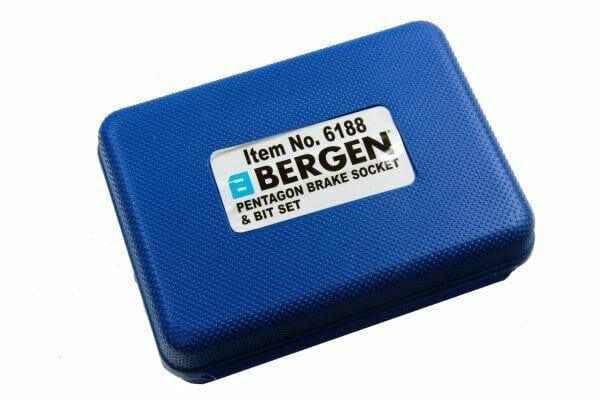 Bergen 3 Piece 1/2" Drive Pentagon Brake Socket & Bit Set B6188 - Tools 2U Direct SW
