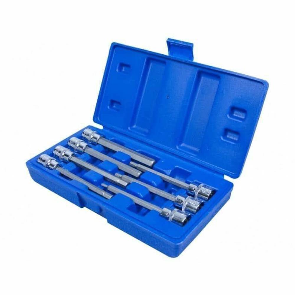 BlueSpot 7 Piece 3/8" Drive Extra Long Hex Socket Bit Set H3 - H10 01516 - Tools 2U Direct SW