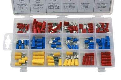 Resolut 120PC Assorted Insulated Crimp Terminals 2980 - Tools 2U Direct SW