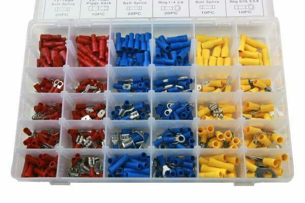 Resolut 480 PC Assorted Insulated Crimp Terminals 2979 - Tools 2U Direct SW