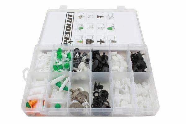 RESOLUT Audi Assorted Trim Clips 160 Pieces 9039 - Tools 2U Direct SW