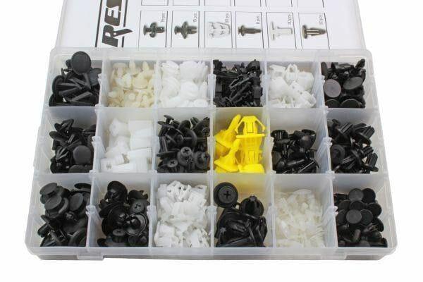 RESOLUT Honda Assorted Trim Clips 418 Pieces 9047 - Tools 2U Direct SW