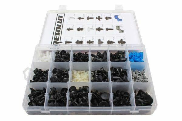 RESOLUT Mazda Assorted Trim Clips 475 Pieces 9037 - Tools 2U Direct SW