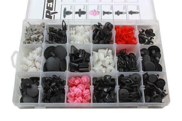RESOLUT TOYOTA / LEXUS Assorted Trim Clips 350 Pieces 9046 - Tools 2U Direct SW