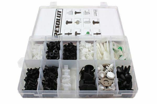 RESOLUT Volkswagen Assorted Trim Clips 255 Pieces 9033 - Tools 2U Direct SW