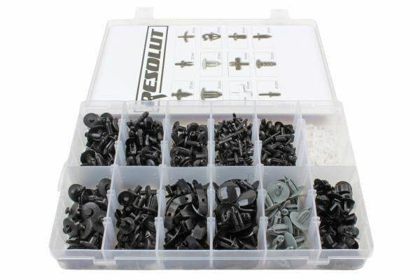 RESOLUT Volvo Assorted Trim Clips 350 Pieces 9035 - Tools 2U Direct SW