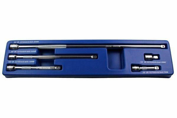 US PRO 5 Piece 3/8 Dr Extension Bar Set 4150 - Tools 2U Direct SW
