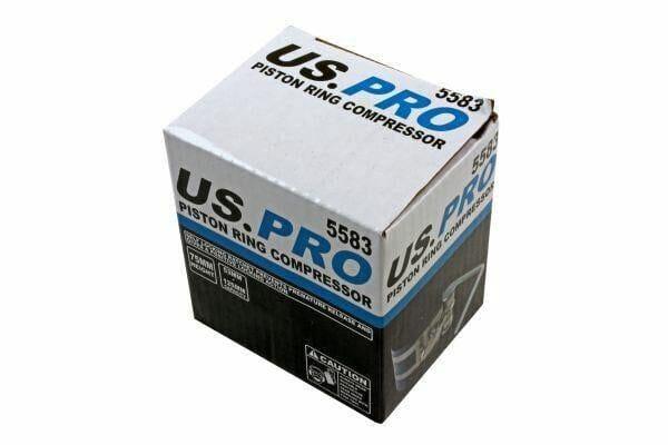 US PRO 53-125mm Engine Piston Ring Compressor Adjustable Ratchet Type 5583 - Tools 2U Direct SW