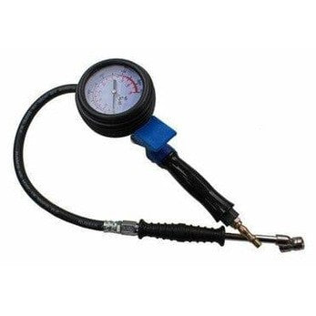 US PRO High Pressure Air Tyre Inflator Gauge for HGV Commercial 0-160 PSI 8812 - Tools 2U Direct SW