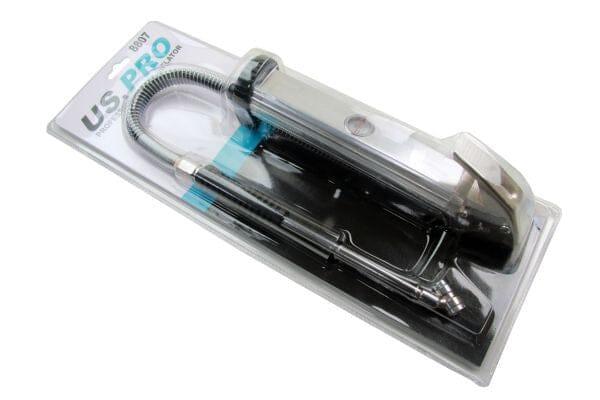 US PRO Professional Air Line Tyre Inflator Gauge 8807 - Tools 2U Direct SW