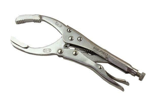 US PRO Tools 10" Straight Jaw Oil Filter Locking Pliers Mole Grips 3293 - Tools 2U Direct SW