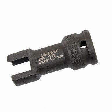US PRO Tools 19mm Strut Channel Slotted Socket Unistrut Type Length 72mm 1/2" DR 3769 - Tools 2U Direct SW
