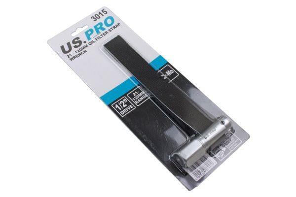 US PRO Tools 21 - 120MM 1/2" Dr Oil Filter Strap Wrench 3015 - Tools 2U Direct SW