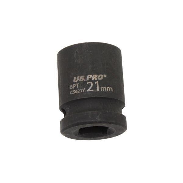 US PRO Stecknuss 21 Mm | 1/2 Zoll Antrieb, 6-kant, Für Schlagwerkzeuge