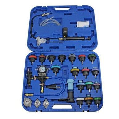 US PRO Tools 28pc Coolant Radiator System Pressure Tester Kit, Refill Kit Purge 5259 - Tools 2U Direct SW