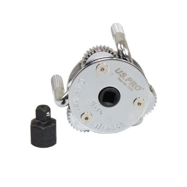 US PRO Tools 3/8" DR Adjustable Oil Filter Wrench 7075 - Tools 2U Direct SW