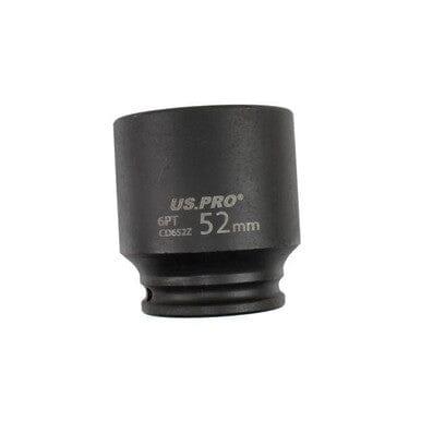 US PRO Tools 52mm Impact Socket 1/2" Drive 6 Point Single Hex Thin Wall 3796 - Tools 2U Direct SW