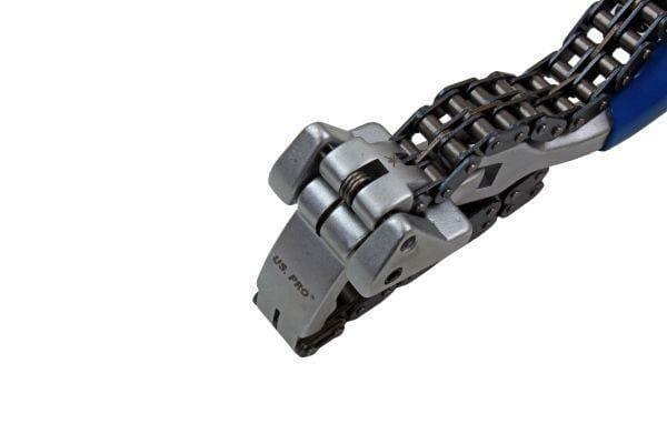 US PRO Tools 60-160MM Oil Filter Chain Wrench With Swivel Handle 3014 - Tools 2U Direct SW