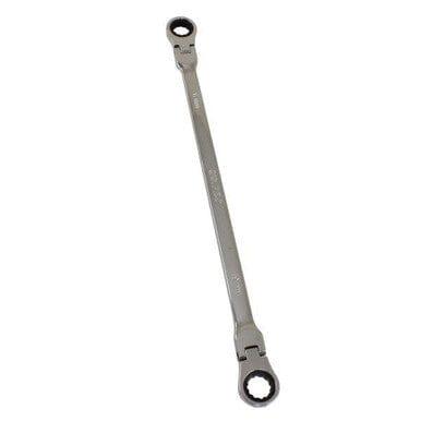 US PRO Tools Extra Long Double Ended Flex-Head Ratchet Spanner 17 & 19mm x 415mm 3872 - Tools 2U Direct SW