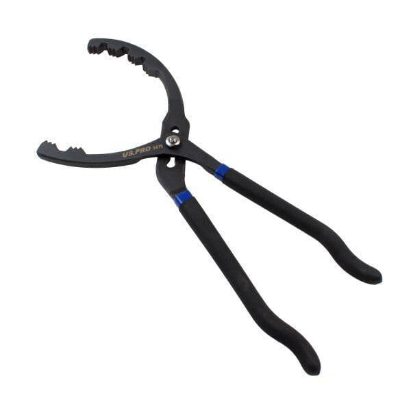 US PRO Tools Large Capacity Offset Oil Filter Pliers 73-180mm 3470 - Tools 2U Direct SW