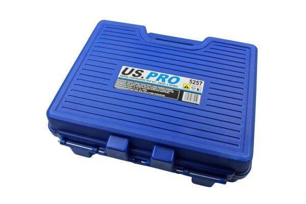 US PRO Tools Master Engine Compression Tester Diesel & Petrol 5257 - Tools 2U Direct SW