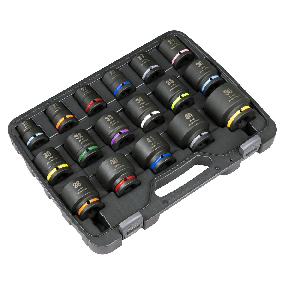 Sealey Premier Impact Socket Set 3/4"Sq Drive 17pc AK8892M