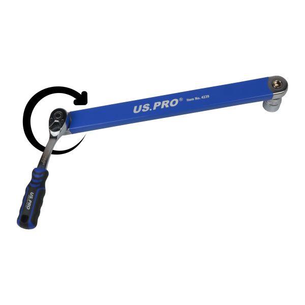US PRO Tools Multifunction Offset Extension for Ratchet 15" 4239