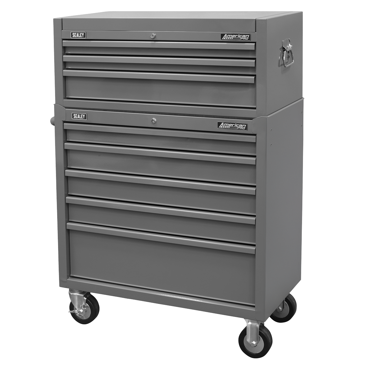 Sealey American PRO® Topchest 3 Drawer - Grey AP1102G