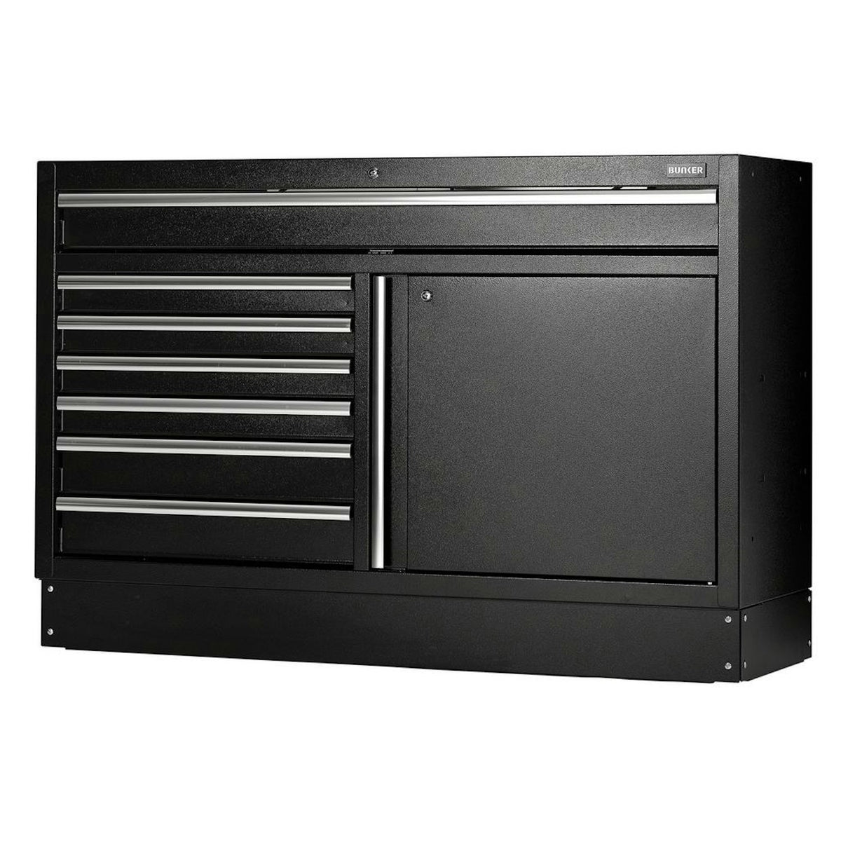 BUNKER Modular Floor Cabinet, 7 Drawer, 1360mm 08437 - image 1