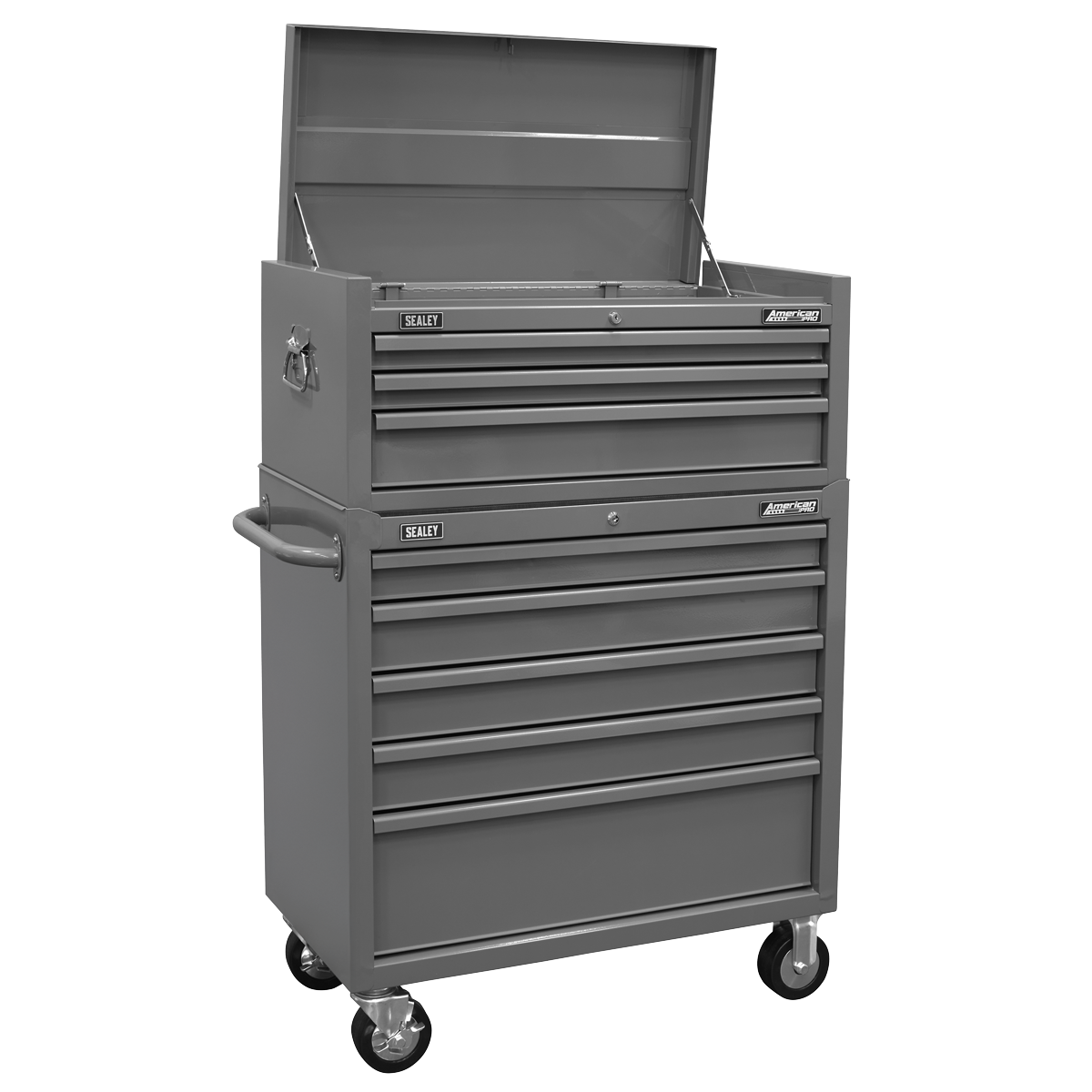 Sealey American PRO® Topchest 3 Drawer - Grey AP1102G