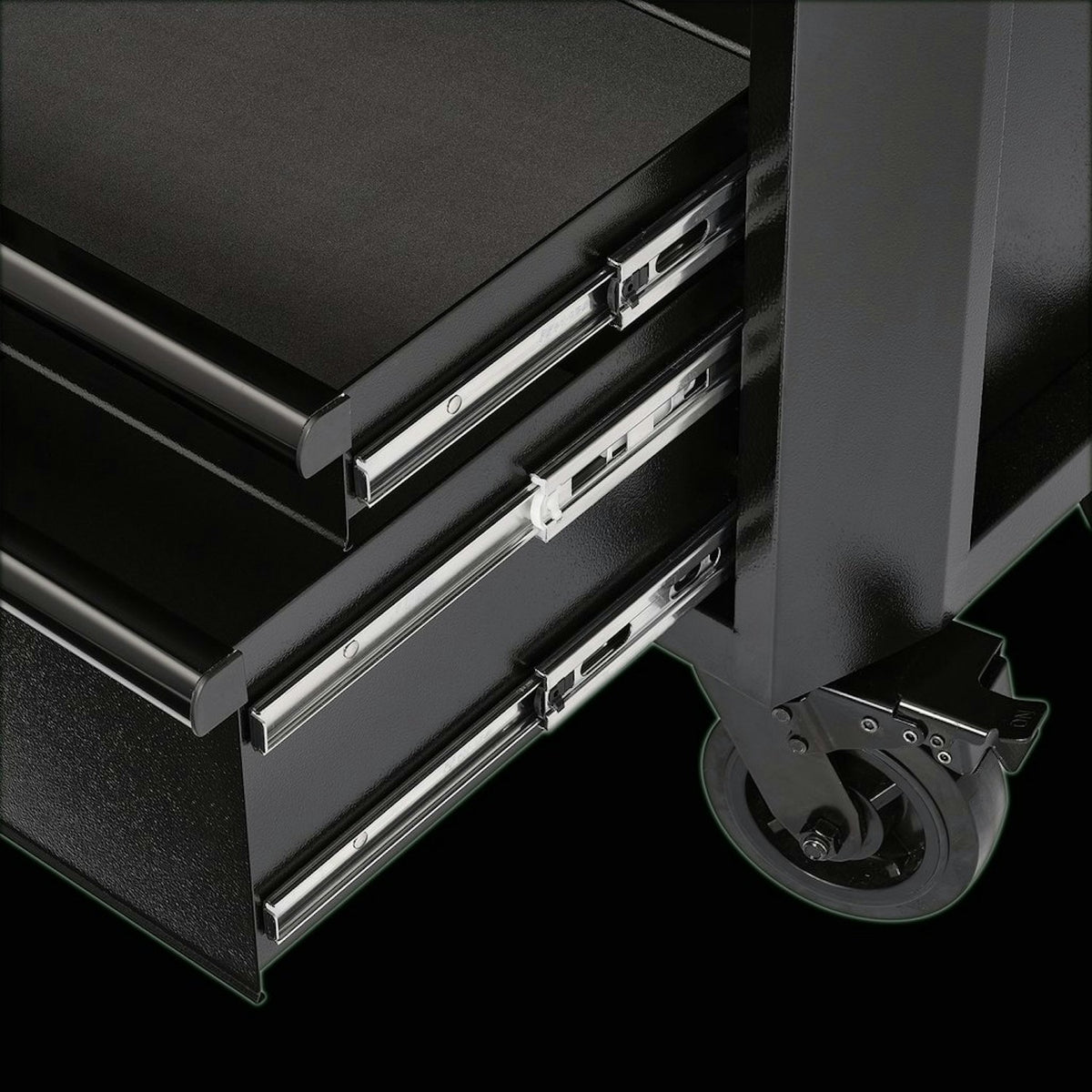 BUNKER 25 Drawer Combined Roller Cabinet and Tool Chest, 72in, Black 24253 - image 10