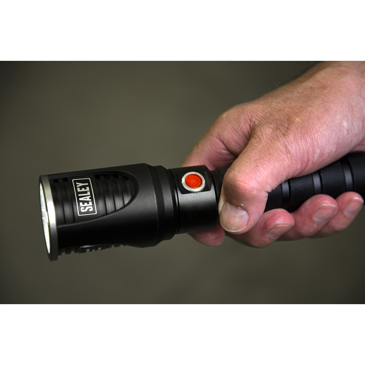 Sealey Rechargeable Aluminium Torch with Adjustable Focus 10W SMD LED LED4492