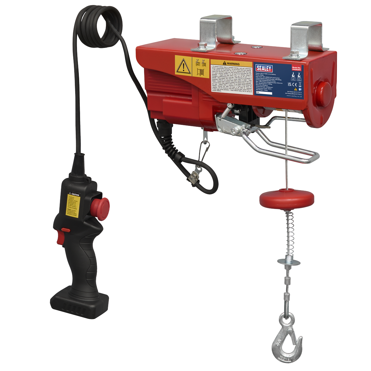 Sealey SV20 Series Battery Powered Hoist 20V - Body Only PH2520V