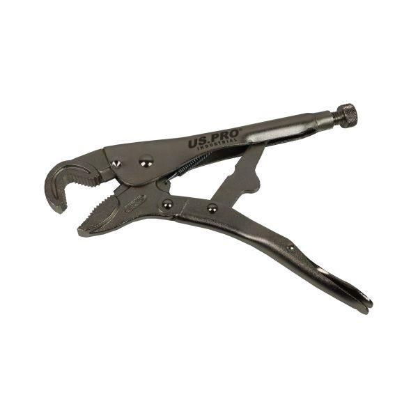 US PRO INDUSTRIAL Round Jaw Locking Pliers - 10 Inch 5920