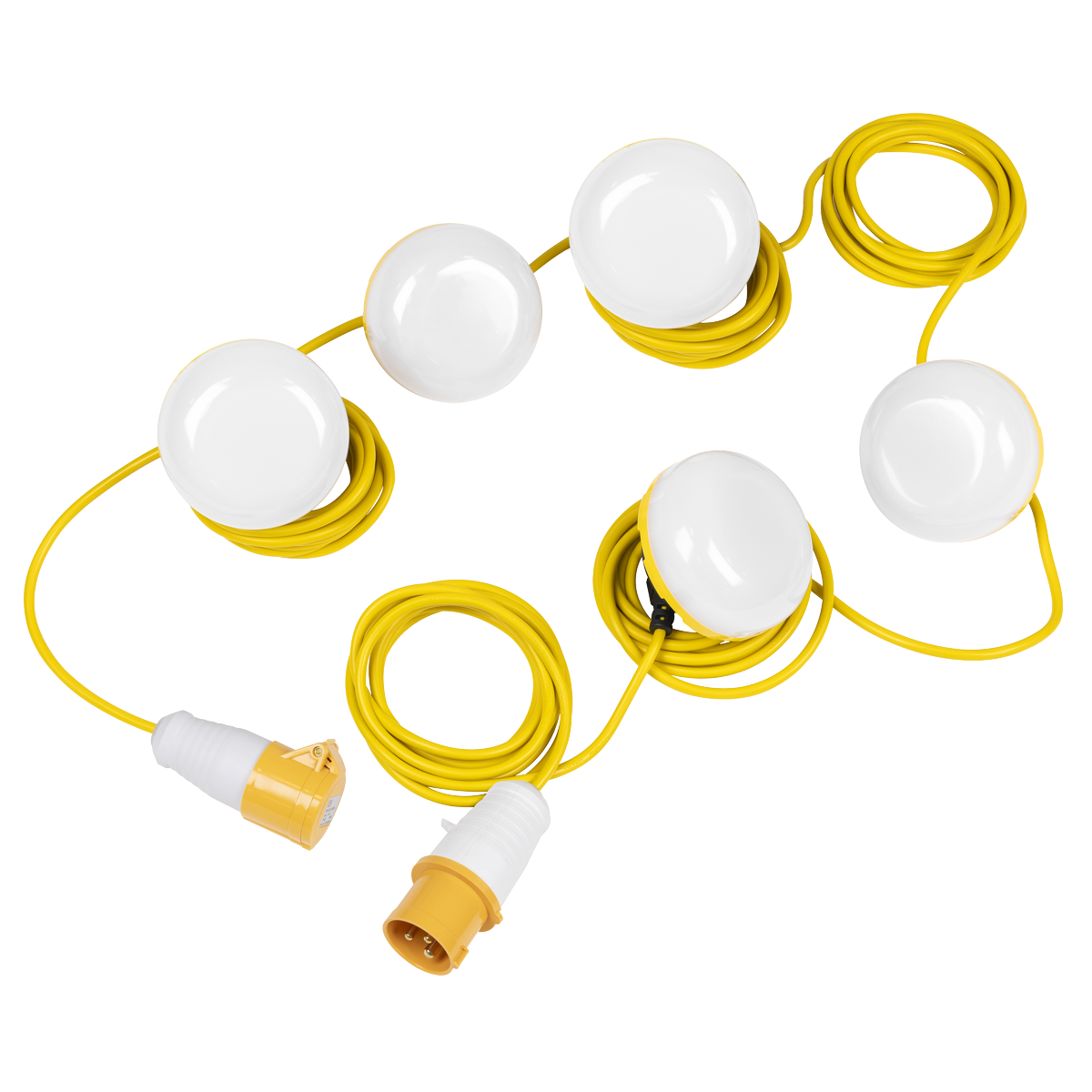 Sealey 15m Festoon Lighting Kit 50W COB LED 110V LED50F110V