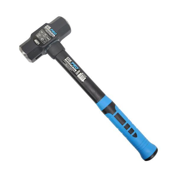 US PRO Tools Double Face 4lb Sledge Hammer Fibreglass Handle 1.8kg 384mm 4601