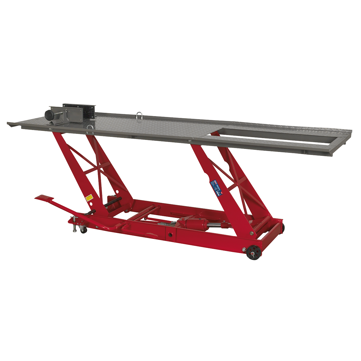 Sealey Hydraulic Motorcycle Lift 454kg Capacity MC401