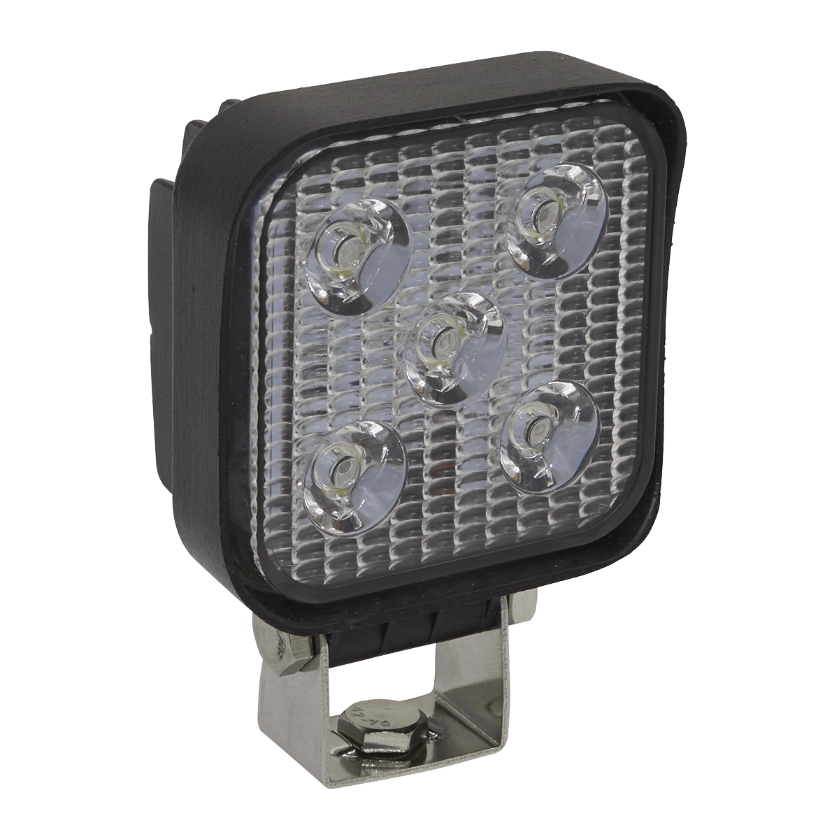 Sealey Mini Square Worklight with Adjustable Bracket 15W SMD LED LED2S