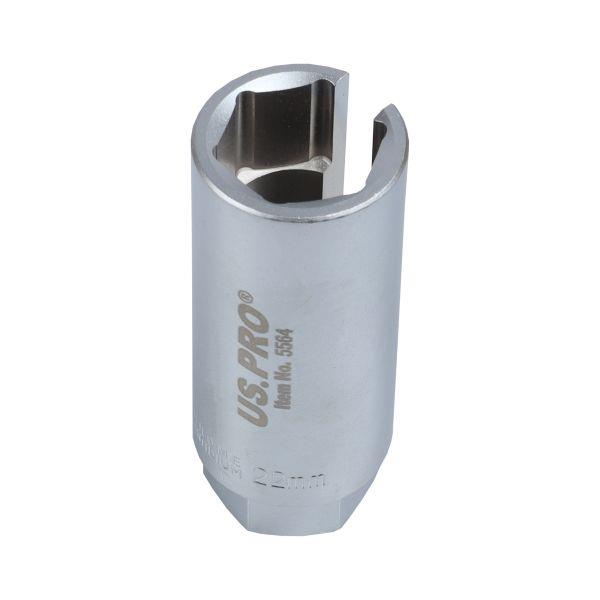 US PRO Tools 1/2" Dr 22mm 6pt Oxygen Sensor Socket 80mm 5564