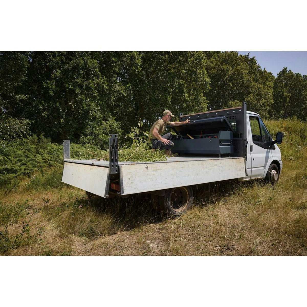 BUNKER T3 Tipper Van Tool Box, 1815mm, Grey 29887 - image 14