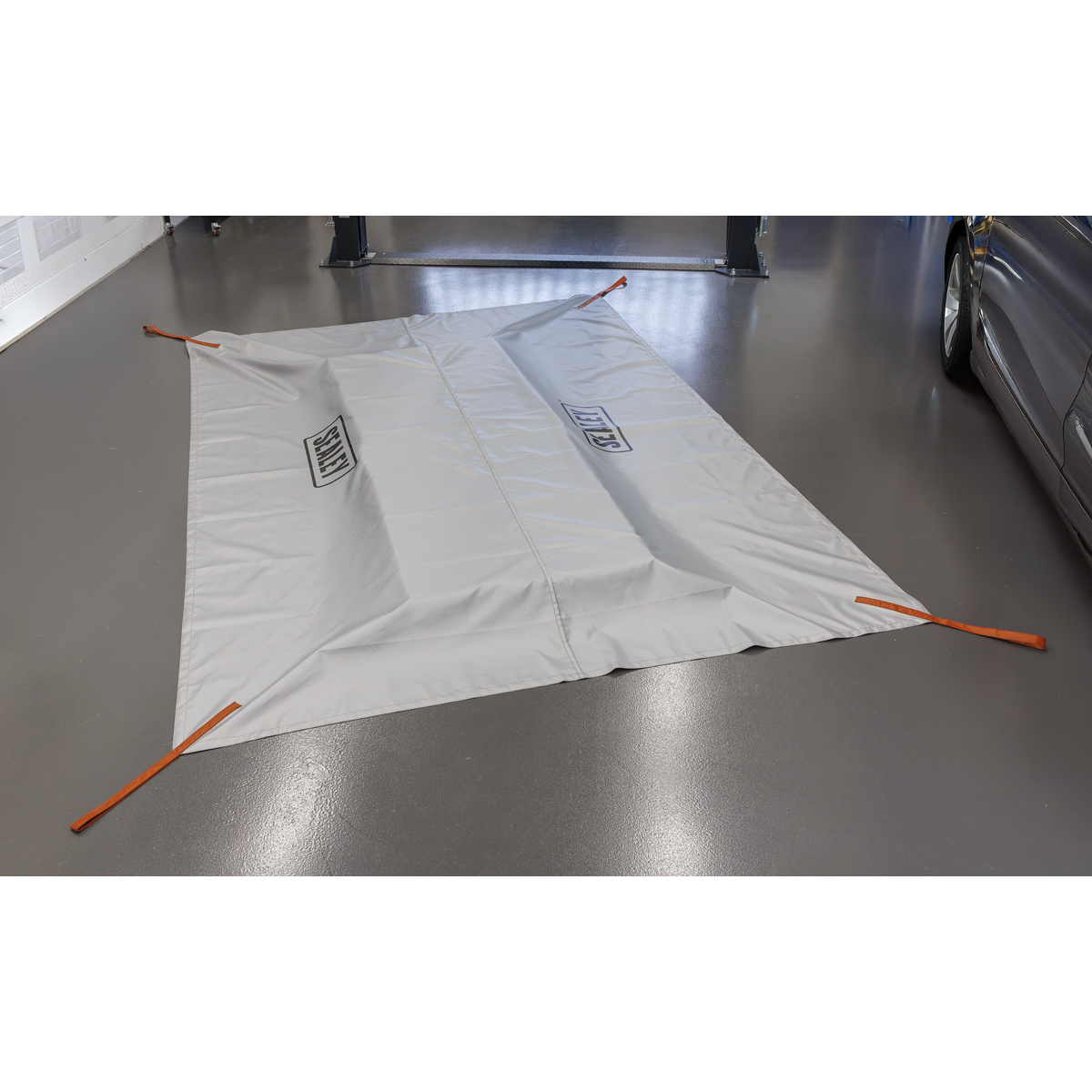 Sealey Silicone-Coated Lithium Battery Fire Safety Blanket 3 x 4m EV500S