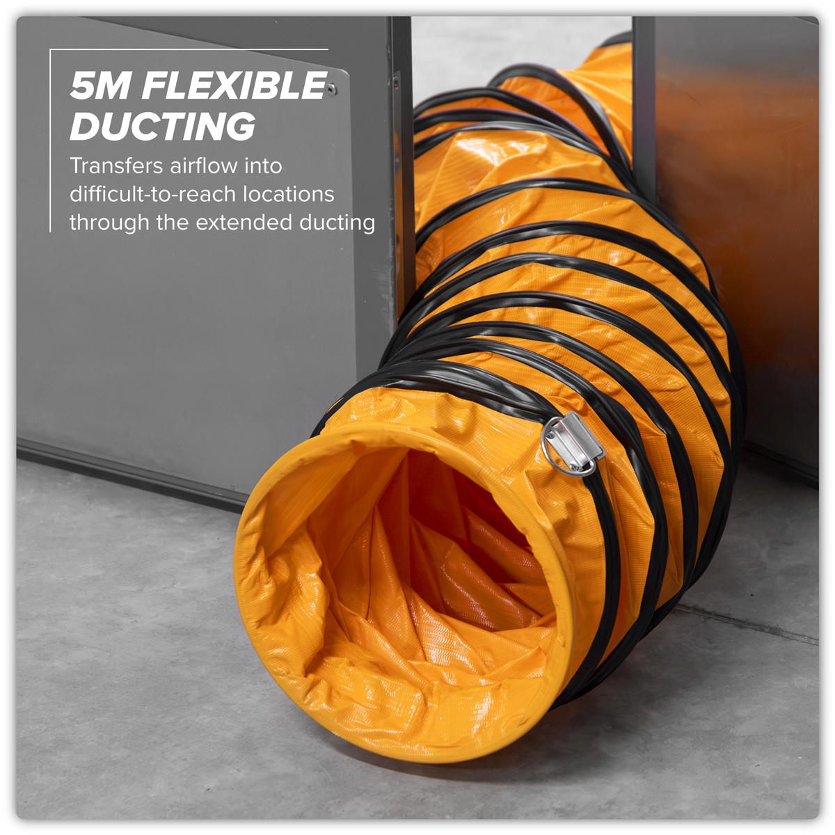 Sealey Flexible Ducting 300mm 5m VEN300AK1